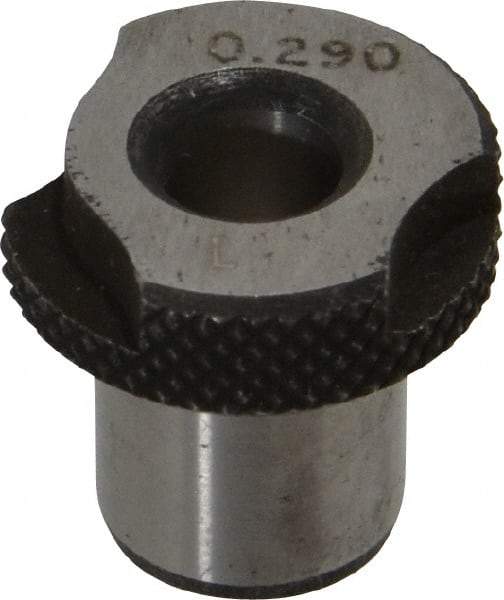 Value Collection - Type SF, Letter L Inside Diam, Head, Slip Fixed Drill Bushing - 1/2" Body Outside Diam, 1/2" Length Under Head, Steel, LS-1 Compatible - Benchmark Tooling