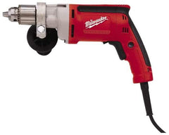 Milwaukee Tool - 1/2" Keyed Chuck, 850 RPM, Pistol Grip Handle Electric Drill - 8 Amps - Benchmark Tooling