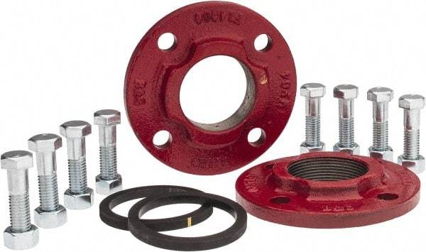 Bell & Gossett - In-Line Circulator Pump Accessories Type: Cast Iron Flange For Use With: Water - Benchmark Tooling