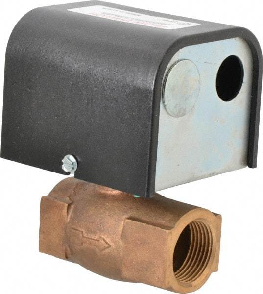 McDonnell & Miller - 150 psi, Brass Housing, General Purpose Flow Switch - 15 Flow Set Point, 1.5 to 15 GPM - Benchmark Tooling