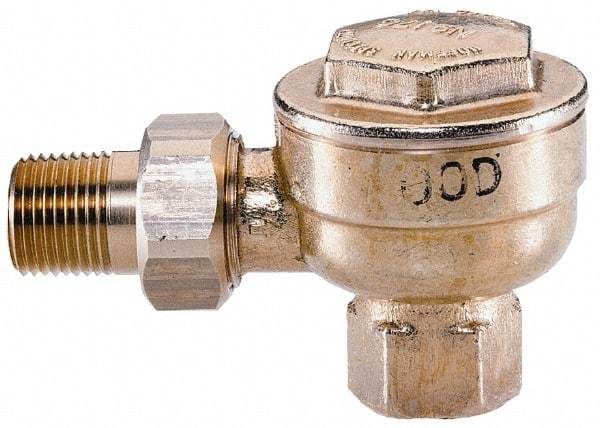 Hoffman Speciality - 1/2 Male" Pipe, Brass Thermostatic Steam Trap - 125 Max psi - Benchmark Tooling