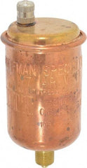 Hoffman Speciality - 1/8" Inlet, 1/8" Outlet, 50 Max psi, Brass Stamping Water Vent - 240°F Max - Benchmark Tooling