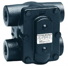 Hoffman Speciality - 2 Female" Pipe, Cast Iron Float & Thermostatic Steam Trap - 15 Max psi - Benchmark Tooling