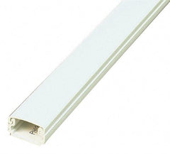 Wiremold - 2.44m Long x 1/2 Inch Deep x 13/16 Inch Wide, Raceway - Continuous Cover, 1 Channel, Ivory - Benchmark Tooling