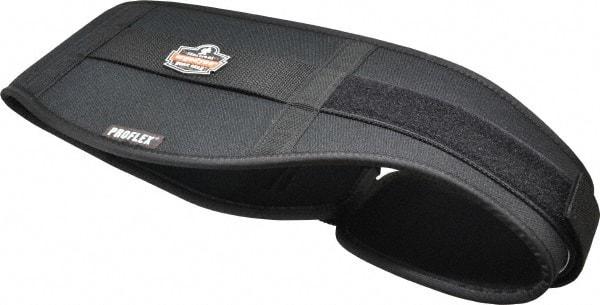 Ergodyne - Size S, Hook & Loop, Nylon/Foam Belt - 25 to 30" Waist, 7-3/4" Wide, Lumbar Support, Black - Benchmark Tooling