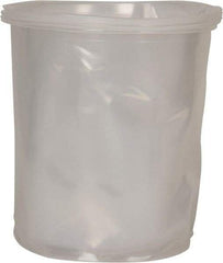 Made in USA - 5 Gal, 15 mil, LDPE Drum Liner - Rigid Smooth Liner - Benchmark Tooling