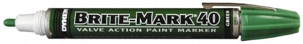 Dykem - Green Oil-Based Paint Marker - Broad Tip, Oil Based - Benchmark Tooling