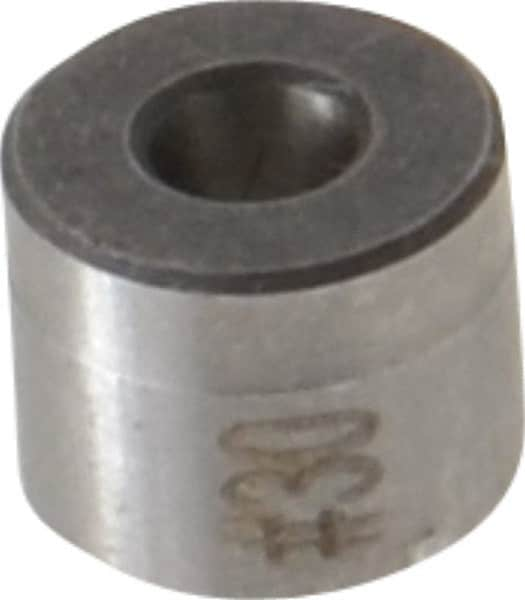 Value Collection - Type P, No. 30 Inside Diam, Headless, Press Fit Drill Bushing - 5/16" Body Outside Diam, 1/4" OAL, Steel - Benchmark Tooling