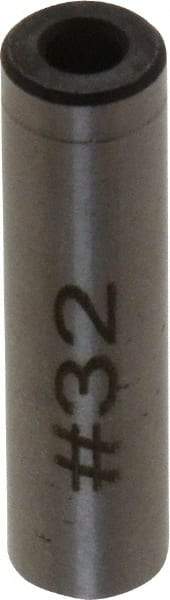 Value Collection - Type P, No. 32 Inside Diam, Headless, Press Fit Drill Bushing - 1/4" Body Outside Diam, 1" OAL, Steel, Counterbored - Benchmark Tooling