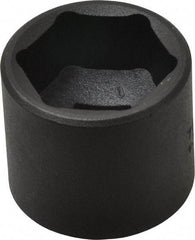 Proto - 3/8" Drive 24mm Standard Impact Socket - 6 Points, 1-3/32" OAL - Benchmark Tooling