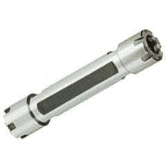 Iscar - 0.5mm to 7mm Capacity, 18.5mm Projection, Straight Shank, ER11 Collet Chuck - 20mm Shank Diam - Exact Industrial Supply