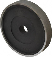 Norton - 200 Grit Diamond Bench & Pedestal Grinding Wheel - 6" Diam x 1" Hole x 1" Thick, Very Fine Grade - Benchmark Tooling