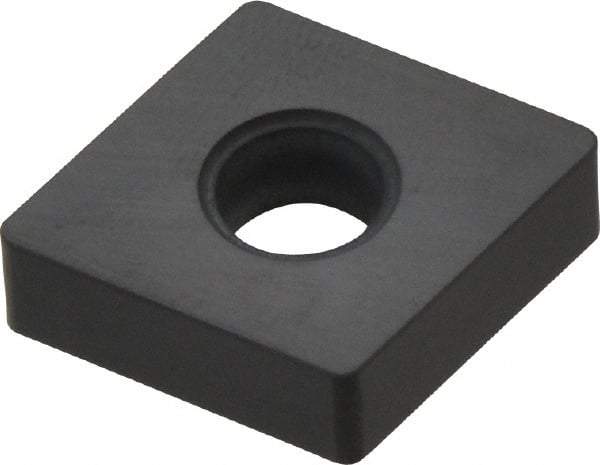 Hertel - CNGA643 T00825 Grade HT601CA Ceramic Turning Insert - Uncoated, 80° Diamond, 3/4" Inscr Circle, 1/4" Thick, 3/64" Corner Radius - Benchmark Tooling