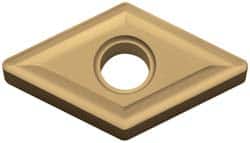Kyocera - DNMG432 Grade TN60 Cermet Turning Insert - TiCN/NbC Finish, 55° Diamond, 1/2" Inscr Circle, 3/16" Thick, 1/32" Corner Radius - Benchmark Tooling