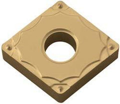 Kyocera - CNMG430.5 GP Grade PV90 Cermet Turning Insert - TiN Finish, 80° Diamond, 1/2" Inscr Circle, 3/16" Thick, 0.0079" Corner Radius - Benchmark Tooling