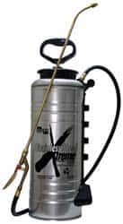 Chapin - 3.5 Gal Chemical Safe Garden Hand Sprayer - Stainless Steel Tank, Wide Mouth, Reinforced Hose, For Concrete Applications - Benchmark Tooling