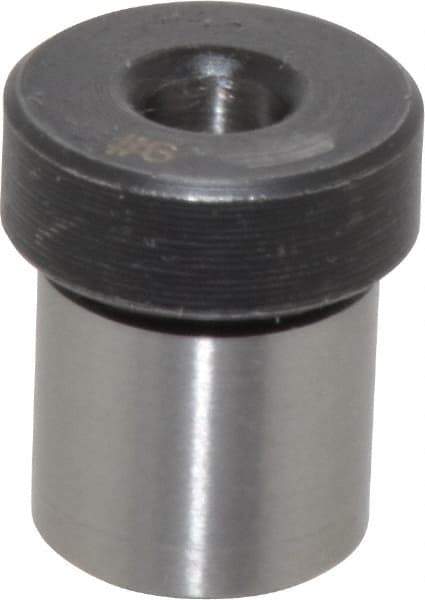 Value Collection - Type H, No. 6 Inside Diam, Head, Press Fit Drill Bushing - 1/2" Body Outside Diam, 1/2" Length Under Head, Steel - Benchmark Tooling