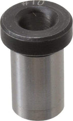 Value Collection - Type H, No. 10 Inside Diam, Head, Press Fit Drill Bushing - 5/16" Body Outside Diam, 1/2" Length Under Head, Steel - Benchmark Tooling