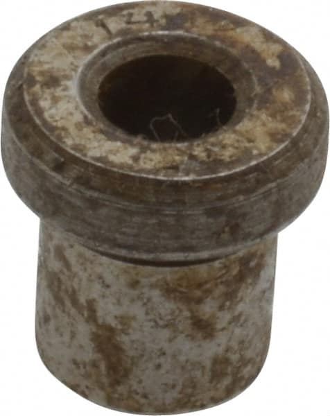 Value Collection - Type H, No. 14 Inside Diam, Head, Press Fit Drill Bushing - 5/16" Body Outside Diam, 5/16" Length Under Head, Steel - Benchmark Tooling