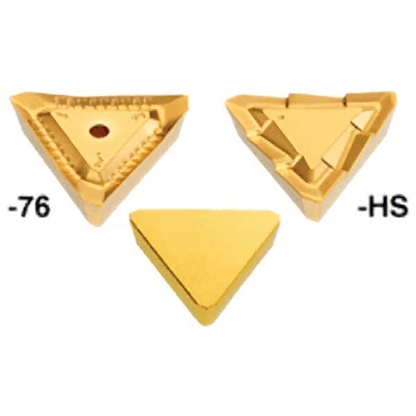 Iscar - TPKR32 HS Grade IC950 Carbide Milling Insert - TiAlN Finish, 0.1378" Thick, 3/8" Inscribed Circle - Benchmark Tooling