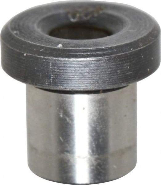 Value Collection - Type H, No. 28 Inside Diam, Head, Press Fit Drill Bushing - 1/4" Body Outside Diam, 1/4" Length Under Head, Steel - Benchmark Tooling