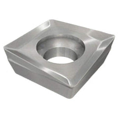 Iscar - XPMT100408 HQ Grade IC520M Carbide Milling Insert - TiCN Finish, 0.1622" Thick, 0.4016" Inscribed Circle, 0.6mm Corner Radius - Benchmark Tooling