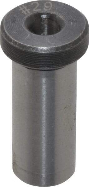 Value Collection - Type H, No. 29 Inside Diam, Head, Press Fit Drill Bushing - 5/16" Body Outside Diam, 3/4" Length Under Head, Steel - Benchmark Tooling