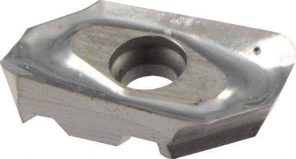 Iscar - HM90 AXCR150520 P Grade IC28 Carbide Milling Insert - Uncoated, 0.1969" Thick, 2mm Corner Radius - Benchmark Tooling