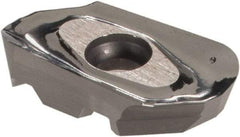 Iscar - HM90 AXCR150530 P Grade IC28 Carbide Milling Insert - Uncoated, 0.1969" Thick, 3mm Corner Radius - Benchmark Tooling