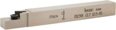 Iscar - XNUW 1305, SXCN External Neutral Indexable Profiling Toolholder - 1/2" Shank Height x 1/2" Shank Width, 4-1/2" Long - Benchmark Tooling