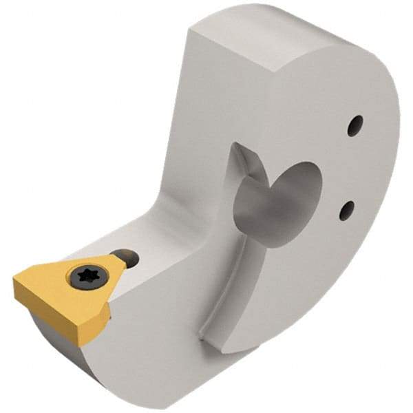 Iscar - Left Hand Cut Indexable Grooving Cartridge - XNUW Insert Style - Benchmark Tooling