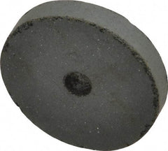 Cratex - 1-1/2" Diam x 1/4" Hole x 1/4" Thick, Surface Grinding Wheel - Silicon Carbide, Coarse Grade, 15,000 Max RPM, Rubber Bond, No Recess - Benchmark Tooling