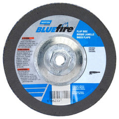 7″ × 1/4″ × 5/8″ 20X High Performance Flap Disc Type 29 40 Grit - Benchmark Tooling