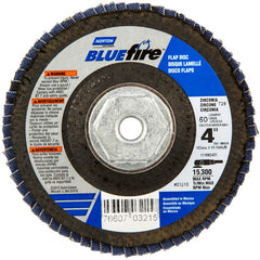 4″ × 1/4″ × 5/8″ 20X High Performance Flap Disc Type 29 60 Grit - Benchmark Tooling