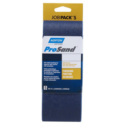 3″ × 18″ 3X High Performance Portable Belt 120 Grit Zirconia Alumina - Benchmark Tooling