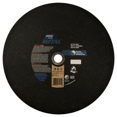 14″ × 7/64″ × 1″ Metal Chopsaw Cut-Off Wheel Type 01 Straight 36 Grit Aluminum Oxide - Benchmark Tooling