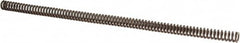 Associated Spring Raymond - 1/2" Hole Diam, 9/32" Rod Diam, 12" Free Length, Gold Die Spring - 57.6 Lb Max Deflection, 3.6" Max Deflection, Heavy Duty, Chromium Alloy Steel - Benchmark Tooling