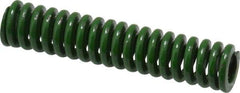 Associated Spring Raymond - 3/8" Hole Diam, 3/16" Rod Diam, 1-3/4" Free Length, Green Die Spring - 50.3 Lb Max Deflection, 0.44" Max Deflection, Extra Heavy Duty, Chromium Alloy Steel - Benchmark Tooling