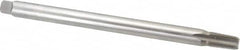 Hertel - 3/8-18 NPT, 4 Flute, Plug Chamfer, Bright Finish, High Speed Steel, Extension Pipe Tap - 10" OAL, 0.7" Shank Diam, 1-1/16" Thread Length - Benchmark Tooling