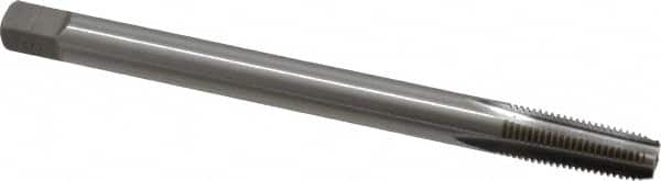 Hertel - 1/16-27 NPT, 4 Flute, Plug Chamfer, Bright Finish, High Speed Steel, Extension Pipe Tap - 4" OAL - Benchmark Tooling
