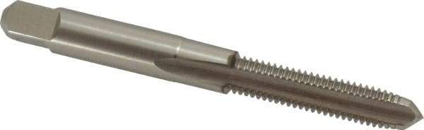 Hertel - #12-24 UNC, H2, 3 Flute, Plug Chamfer, Bright Finish, High Speed Steel Hand STI Tap - 2-23/32" OAL, 1-1/8" Thread Length - Exact Industrial Supply
