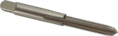 Hertel - #12-24 UNC, H2, 3 Flute, Plug Chamfer, Bright Finish, High Speed Steel Hand STI Tap - 2-23/32" OAL, 1-1/8" Thread Length - Exact Industrial Supply