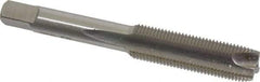 Hertel - 3/8-24 UNF, H3, 3 Flutes, Plug Chamfer, Bright Finish, High Speed Steel Spiral Point STI Tap - 3-5/32" OAL, 1-7/16" Thread Length - Exact Industrial Supply