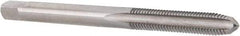 Hertel - M3.5x0.60 Metric Coarse 3 Flute Bright Finish High Speed Steel Straight Flute Standard Hand Tap - Plug, Right Hand Thread, 2" OAL, 11/16" Thread Length, D1 Limit, Oversize - Exact Industrial Supply