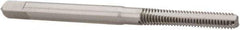Hertel - M3x0.60 Metric Special 3 Flute Bright Finish High Speed Steel Straight Flute Standard Hand Tap - Bottoming, Right Hand Thread, 1-15/16" OAL, 5/8" Thread Length, D2 Limit, Oversize - Exact Industrial Supply