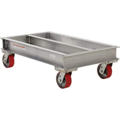 Vestil - 2,000 Lb Capacity Aluminum Dolly - 42" Long x 40" Wide - Benchmark Tooling