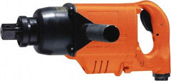 Cleco - 1" Drive, 2,500 RPM, 3,400 Ft/Lb Torque Impact Wrench - D-Handle, 880 IPM, 100 CFM, 620 psi, 1/2" NPT Inlet - Benchmark Tooling