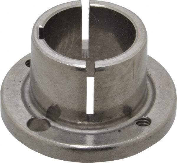 Browning - 1-1/4" Bore, 1/4" Wide Keyway, 1/8" Deep Keyway, H Sprocket Bushing - 1.57 to 1-5/8" Outside Diam, For Use with Split Taper Sprockets & Sheaves - Benchmark Tooling