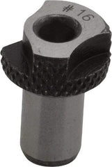 Value Collection - Type SF, No. 16 Inside Diam, Head, Slip Fixed Drill Bushing - 5/16" Body Outside Diam, 1/2" Length Under Head, Steel, LS-1 Compatible - Benchmark Tooling