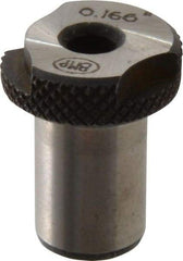 Value Collection - Type SF, No. 19 Inside Diam, Head, Slip Fixed Drill Bushing - 1/2" Body Outside Diam, 3/4" Length Under Head, Steel, LS-1 Compatible - Benchmark Tooling